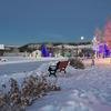 Skating park near downtown Whitehorse